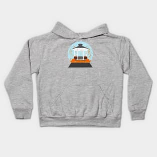 Autumn Snow Globe Kids Hoodie